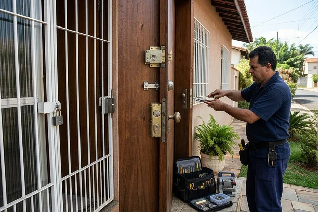 Casa com sistema de segurança em Araraquara.